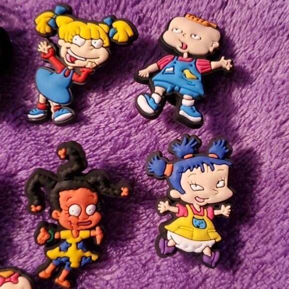 8 Rugrats Nickelodeon Crocs Jibbitz Shoe Charms - Picture 3 of 4